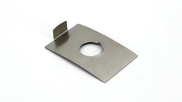 Adapterschieber aus Edelstahl B75mm